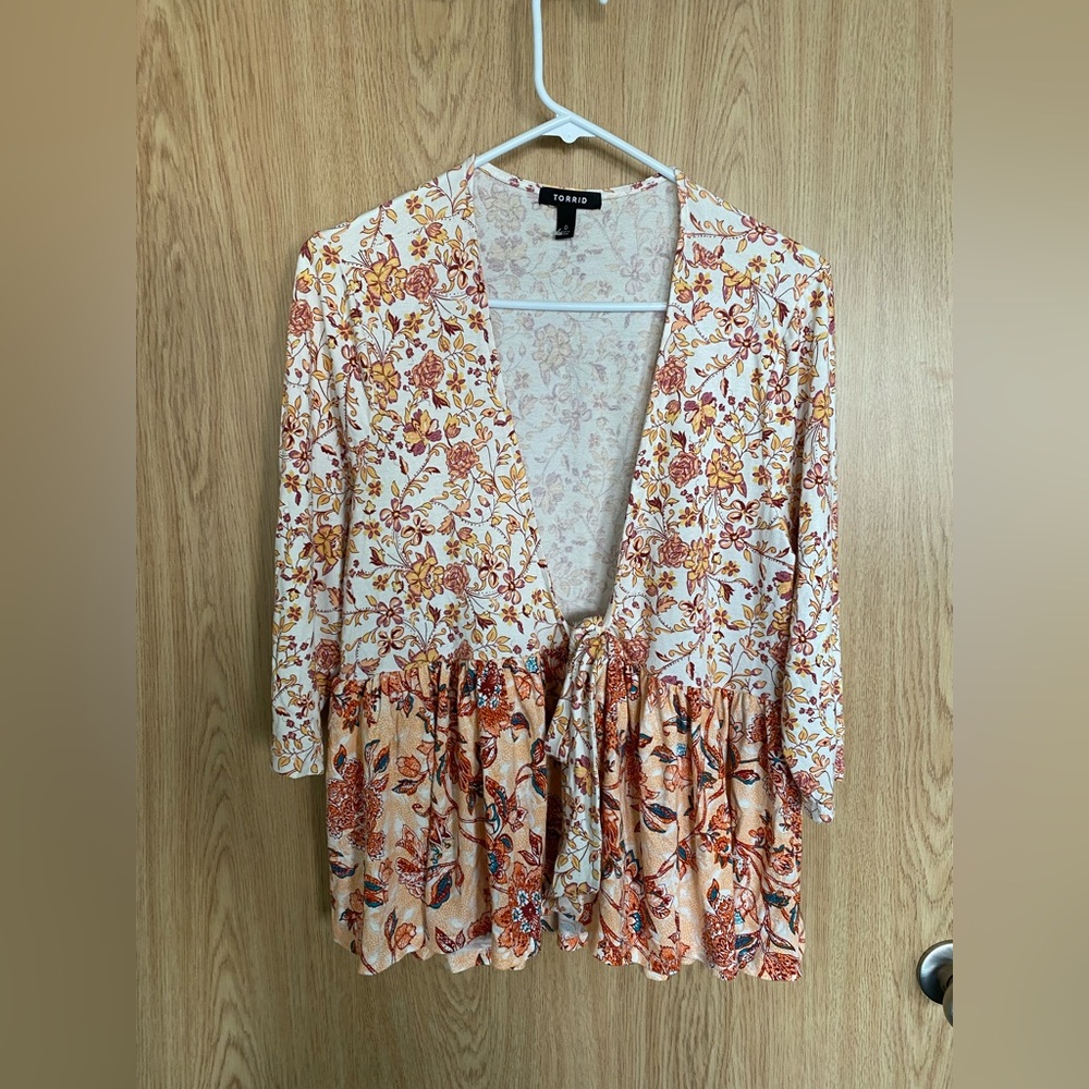 Tie top. Size 0